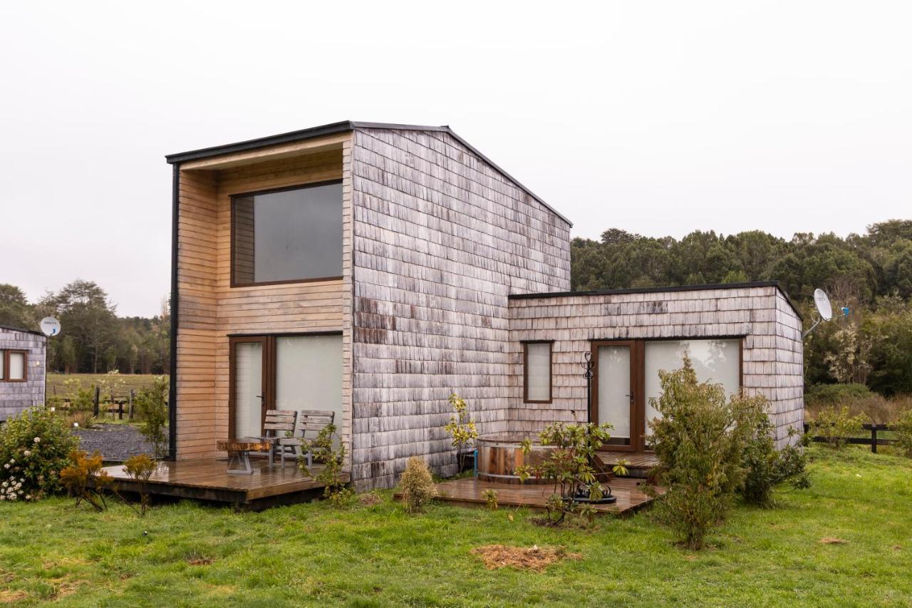 Cabañas Arrayanes de Huillinco en Chiloé Chonchi Exterior foto