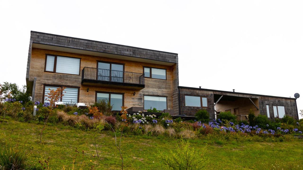 Cabañas Arrayanes de Huillinco en Chiloé Chonchi Exterior foto