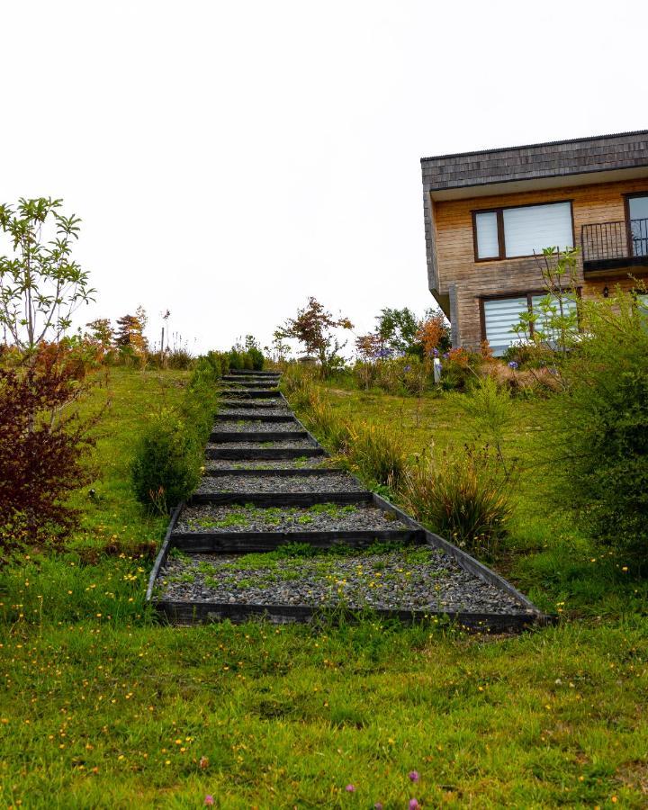 Cabañas Arrayanes de Huillinco en Chiloé Chonchi Exterior foto