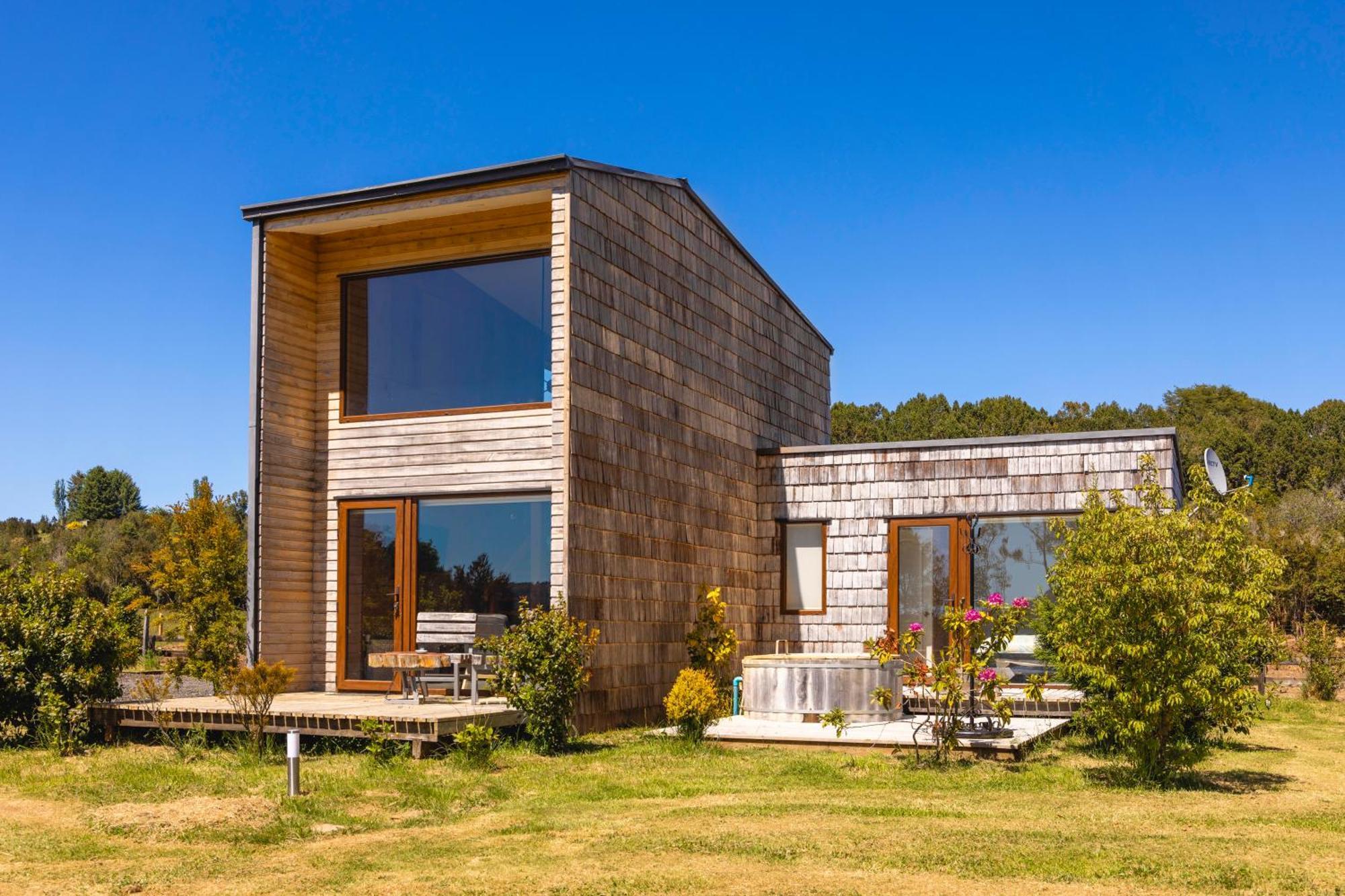 Cabañas Arrayanes de Huillinco en Chiloé Chonchi Exterior foto
